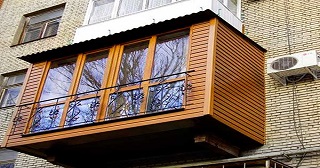 Внешняя отделка балкона Чернушка цена от 1060 руб. м/2.