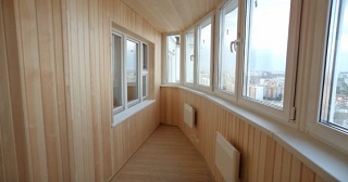 Отделка, остекление, утепление балконов в чернушке от 212 руб. м/2.