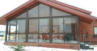 Остекление веранды Чернушка, цена от 10068 руб.