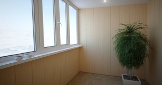 Ремонт балкона Чернушка, цена от 424 руб.